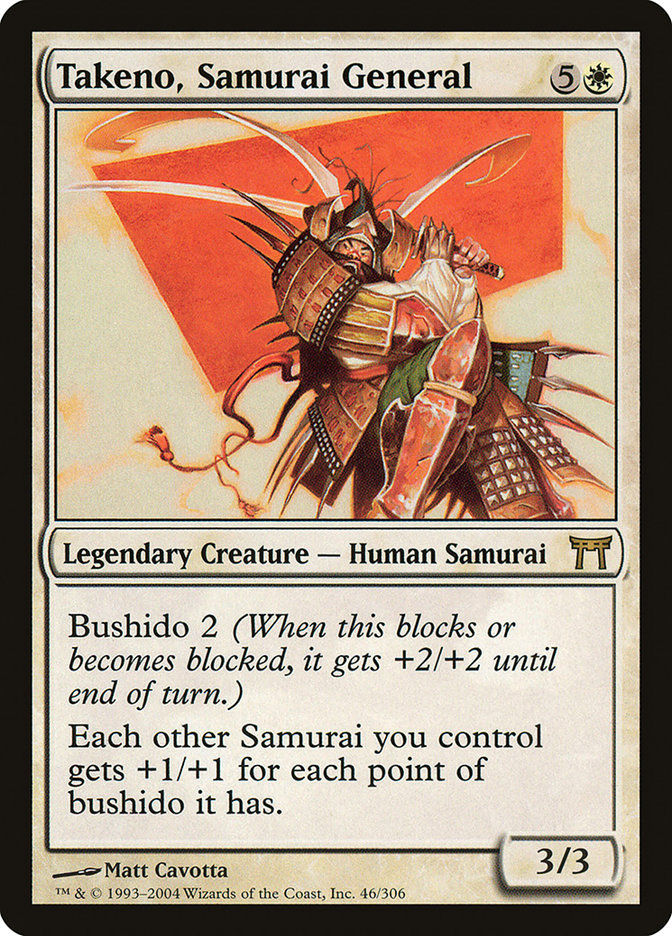 Takeno, Samurai General (CHK) (46)