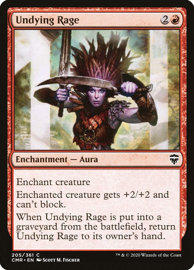 Undying Rage (CMR) (205)