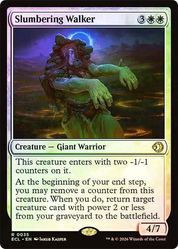 Slumbering Walker (ECL) (35) / Foil