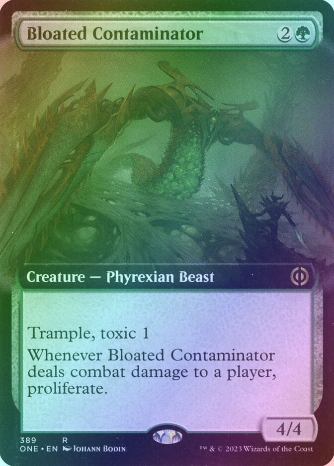 Bloated Contaminator (ONE) (389) / Extended Art / Foil