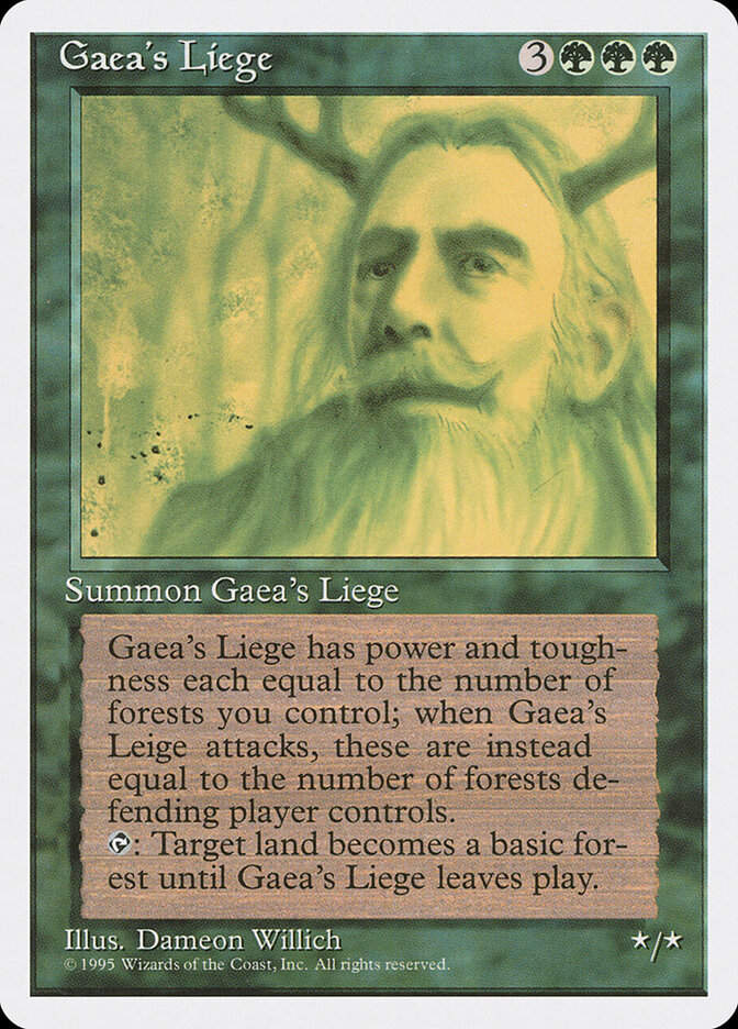Gaea's Liege (4ED) (247)