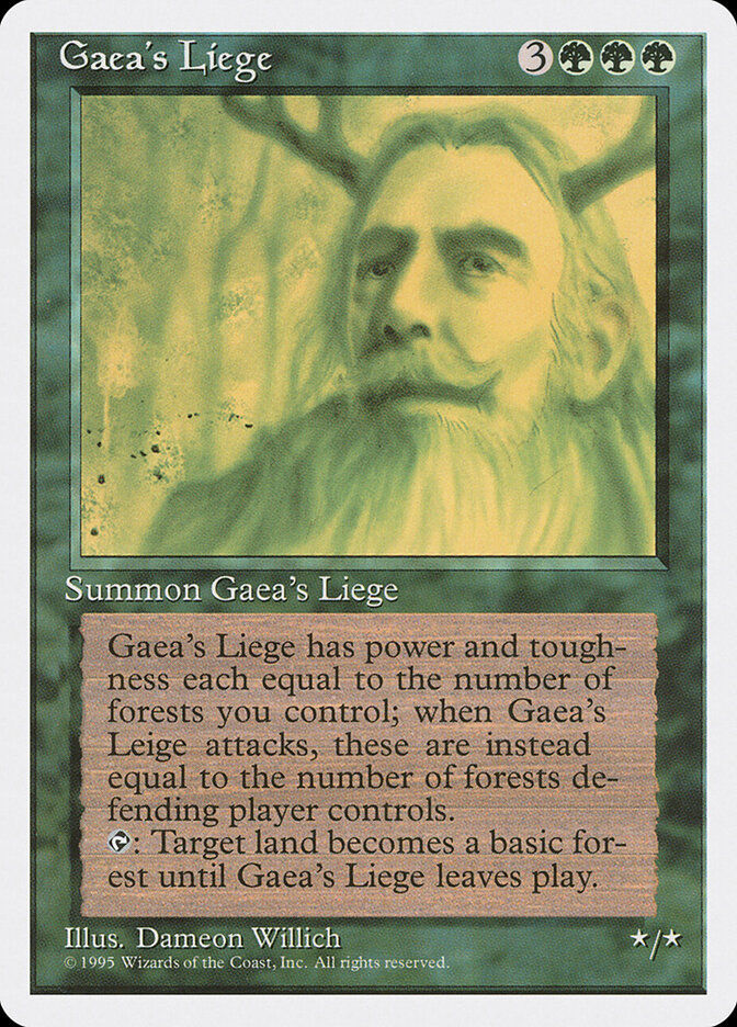 Gaea's Liege (4ED) (247)