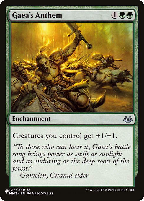 Gaea's Anthem (PLST) (MM3-127)
