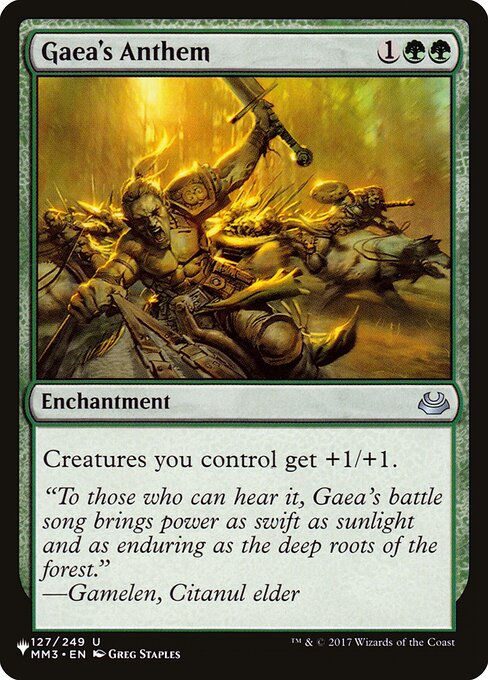 Gaea's Anthem (PLST) (MM3-127)