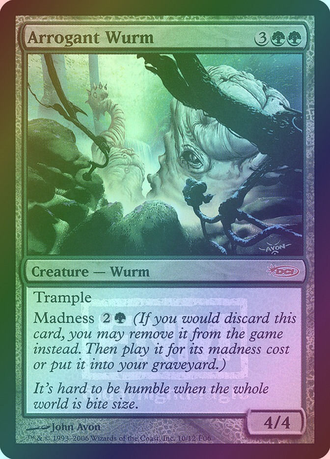Arrogant Wurm (F06) (10) / Foil