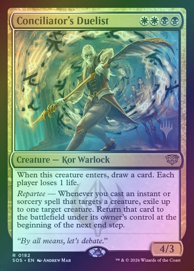 Conciliator's Duelist (PSOS) (182p) / Foil