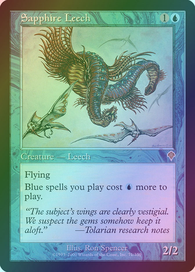Sapphire Leech (INV) (71) / Foil