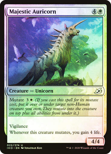 Majestic Auricorn (IKO) (22) / Foil