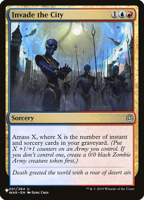 Invade the City (PLST) (WAR-201)