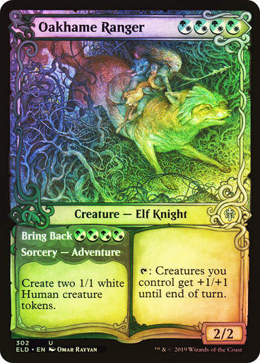 Oakhame Ranger // Bring Back (ELD) (302) / Showcase / Foil