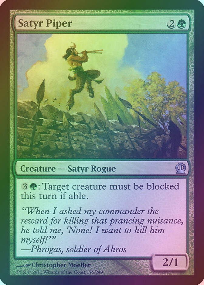 Satyr Piper (THS) (175) / Foil