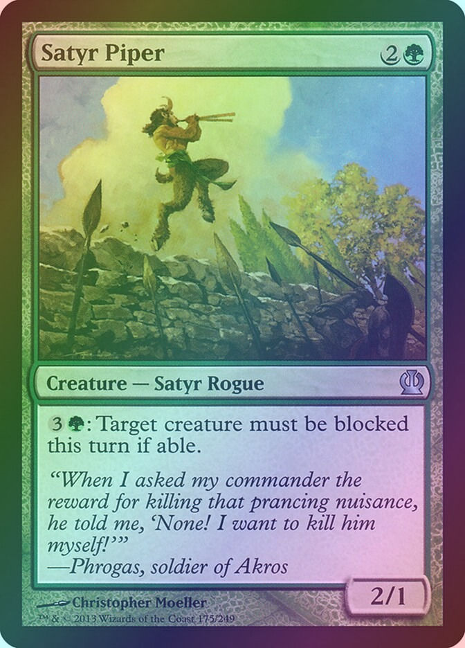 Satyr Piper (THS) (175) / Foil