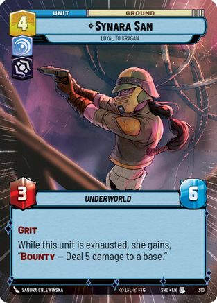 Synara San - Loyal to Kragan (Hyperspace) (SHD_#310)