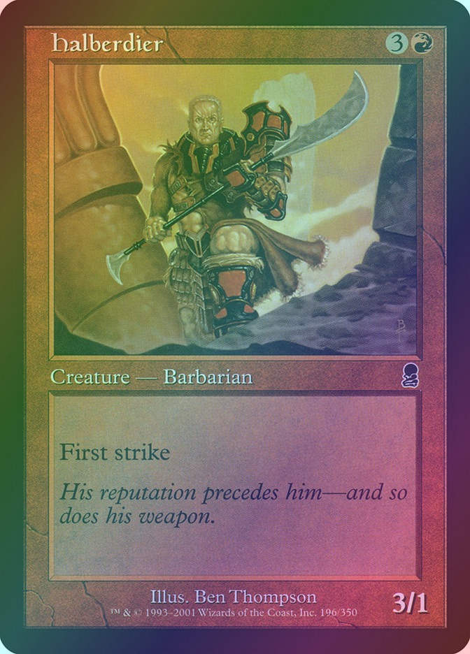 Halberdier (ODY) (196) / Foil