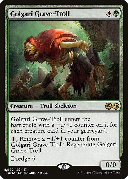 Golgari Grave-Troll (PLST) (UMA-167)