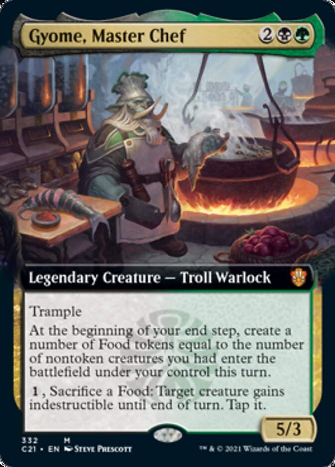 Gyome, Master Chef (C21) / Extended Art