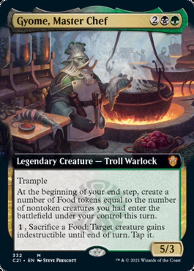 Gyome, Master Chef (C21) / Extended Art