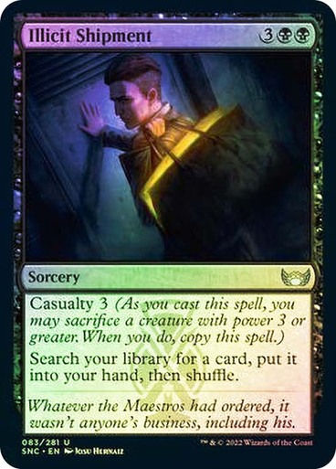 Illicit Shipment (SNC) / Foil