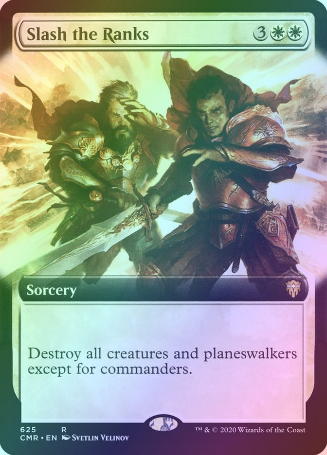 Slash the Ranks (CMR) (625) / Extended Art / Foil