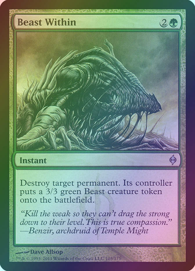 Beast Within (NPH) (103) / Foil