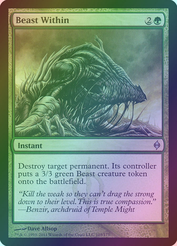 Beast Within (NPH) (103) / Foil