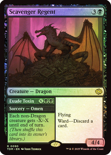 Scavenger Regent // Exude Toxin (TDM) (90) / Foil