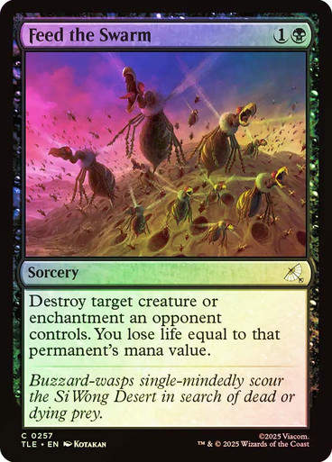 Feed the Swarm (TLE) (257) / Foil