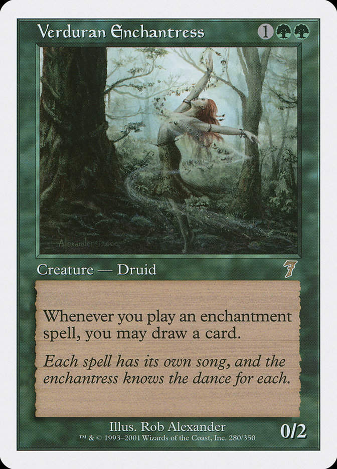 Verduran Enchantress (7ED) (280)
