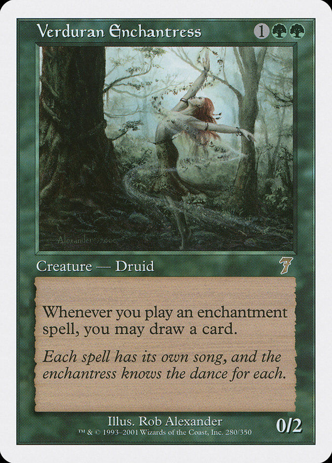 Verduran Enchantress (7ED) (280)