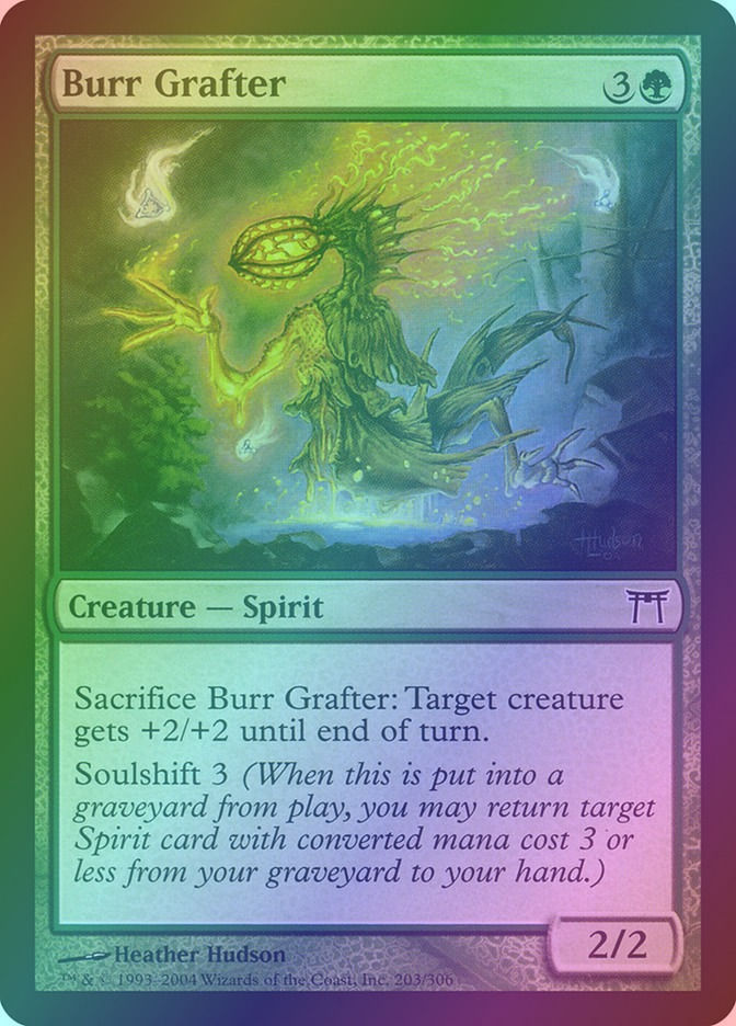 Burr Grafter (CHK) (203) / Foil