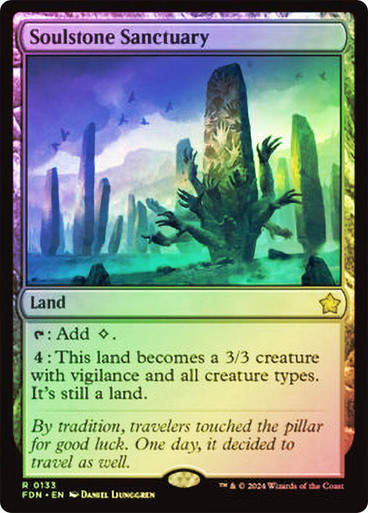 Soulstone Sanctuary (FDN) (133) / Foil