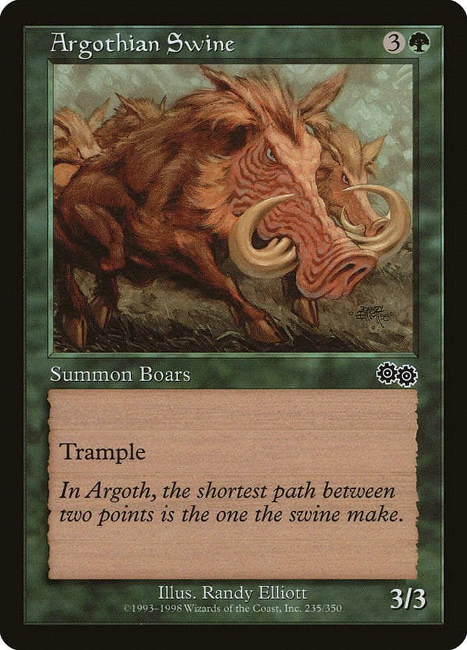 Argothian Swine (USG) (235)