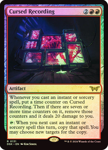 Cursed Recording (DSK) (131) / Foil