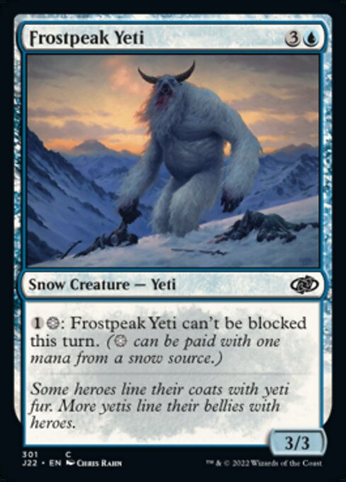 Frostpeak Yeti (J22))