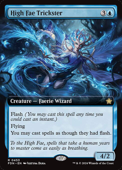 High Fae Trickster (FDN) (453) / Extended Art