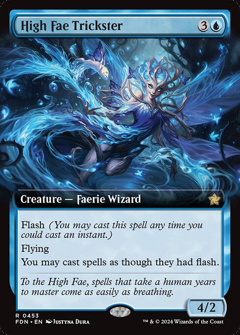 High Fae Trickster (FDN) (453) / Extended Art