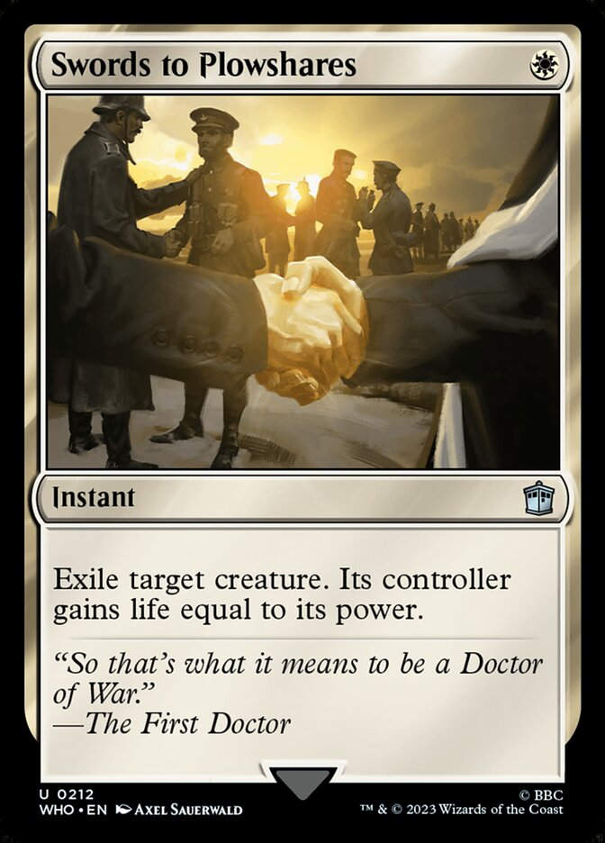 Swords to Plowshares (WHO) (212)