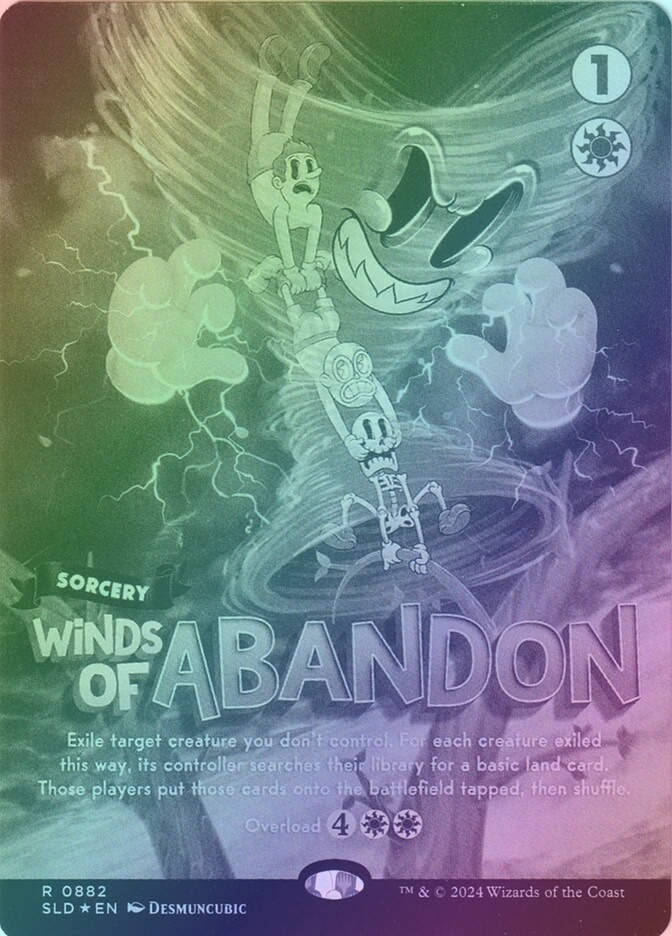 Winds of Abandon (SLD) (882) / Borderless / Foil