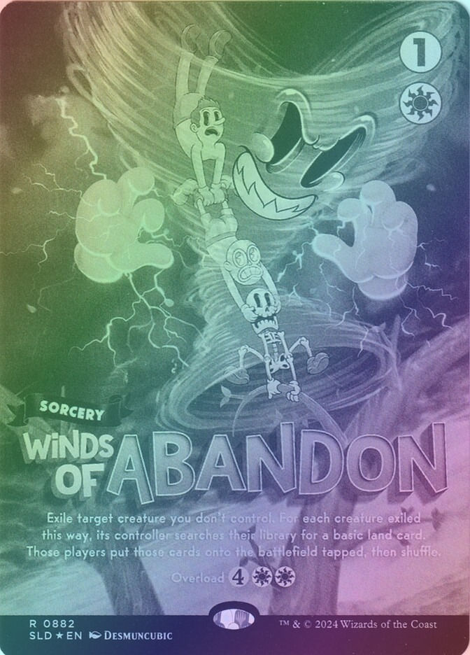 Winds of Abandon (SLD) (882) / Borderless / Foil