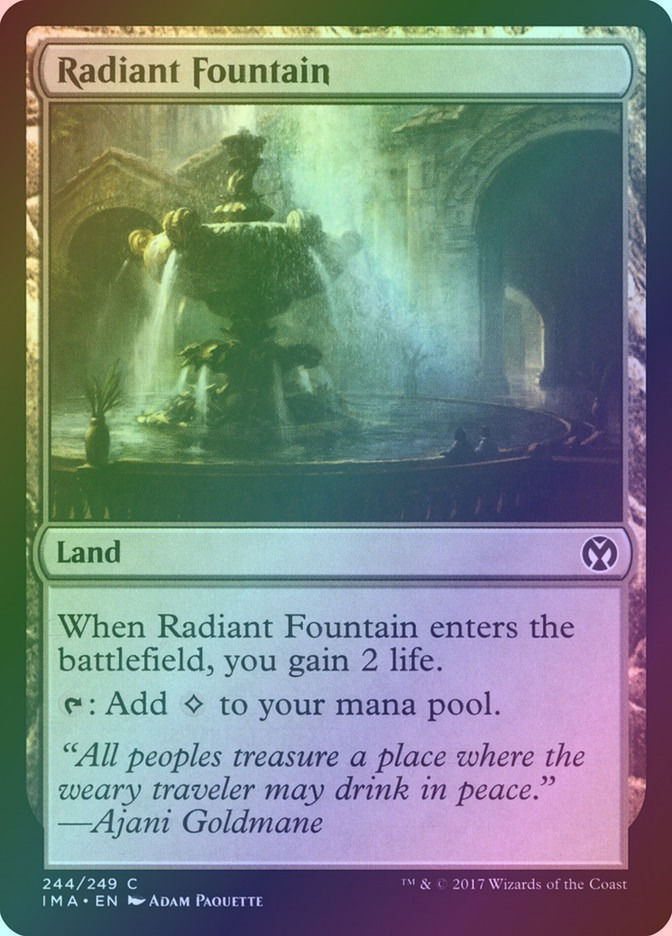 Radiant Fountain (IMA) (244) / Foil