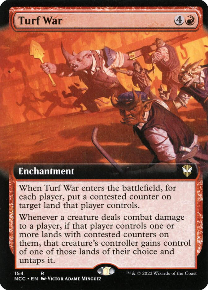 Turf War (NCC) (154) / Extended Art