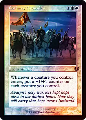 Cathars' Crusade (INR) (337) / Foil Retro