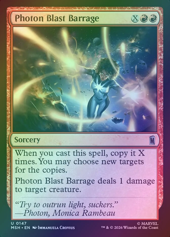Photon Blast Barrage (MSH) (147) / Foil