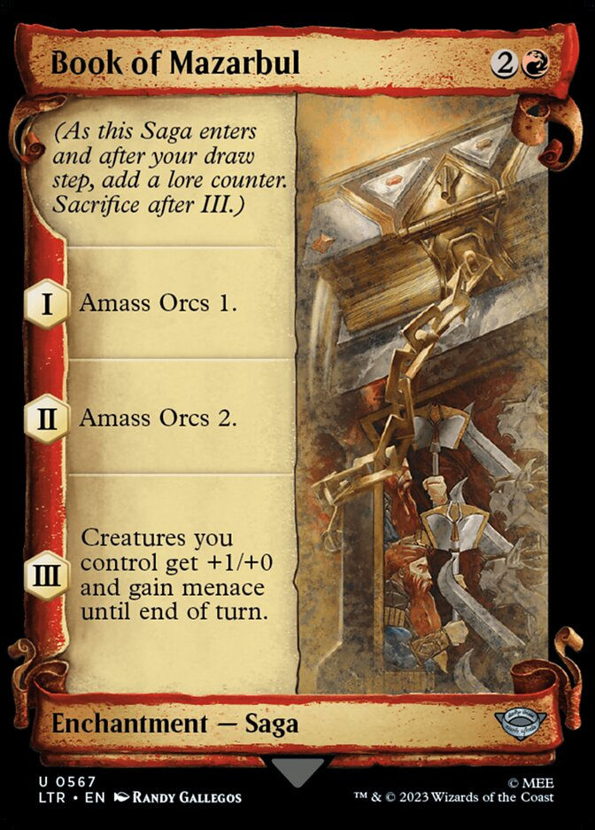 Book of Mazarbul (LTR) (567) / Showcase