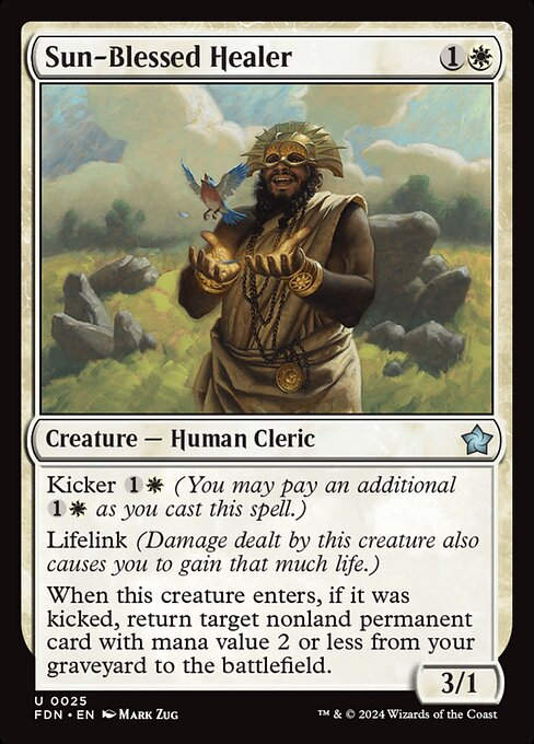 Sun-Blessed Healer (FDN) (25)