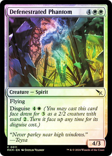 Defenestrated Phantom (mkm) (11) / Foil