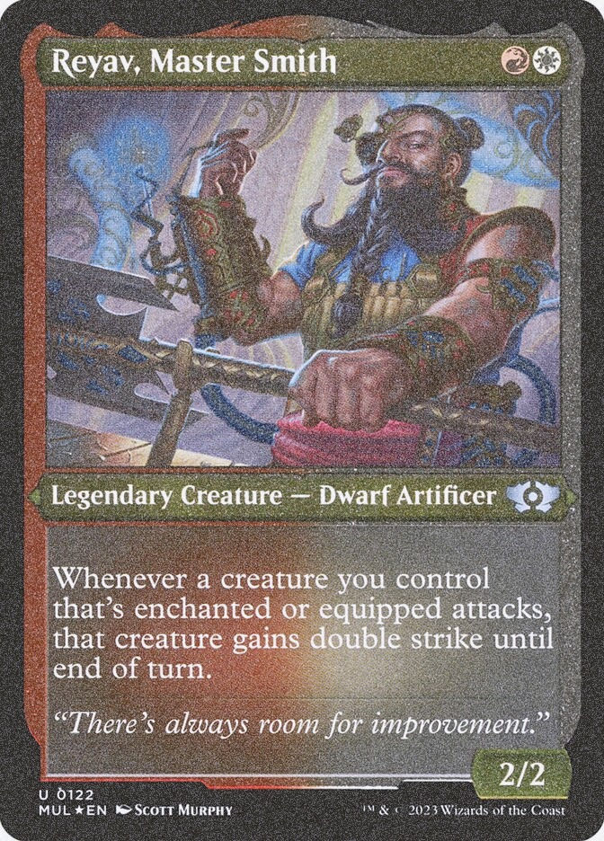 Reyav, Master Smith (MUL) (122) / Foil Etched