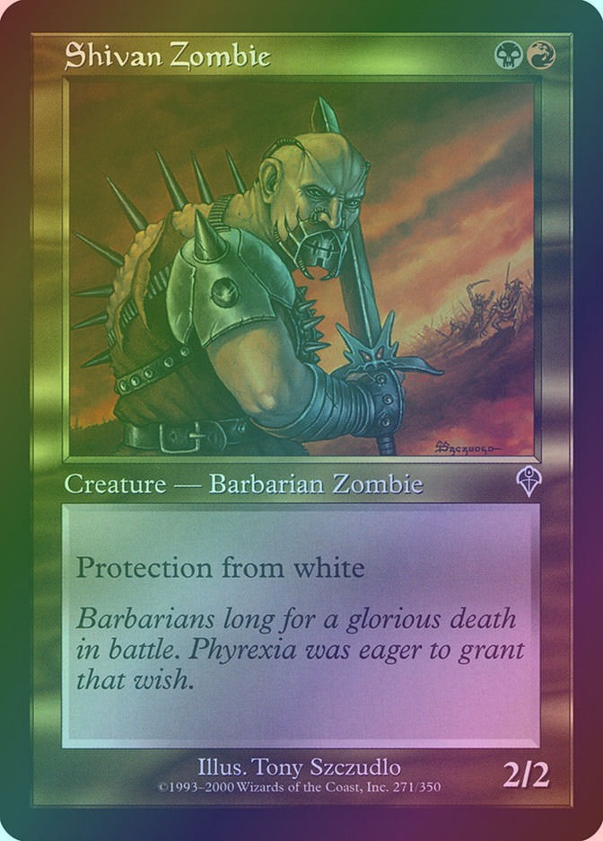 Shivan Zombie (INV) (271) / Foil