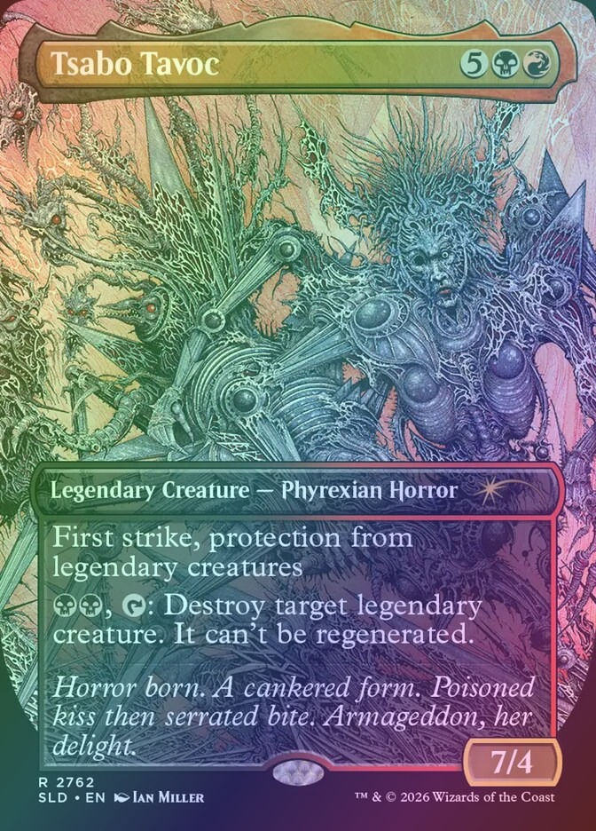 Tsabo Tavoc (SLD) (2762) / Borderless / Foil