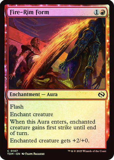 Fire-Rim Form (TDM) (107) / Foil
